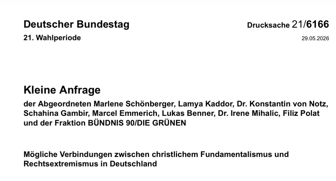 Verbindungen zwischen christlichem Fundamentalismus und Rechtsextremismus