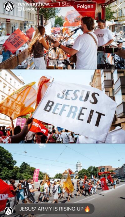 „Jesus Army is rising up“